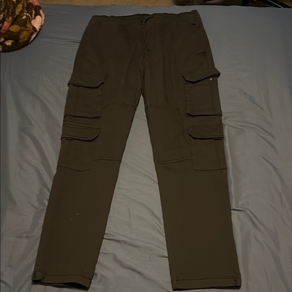 Men's Black Cargo Pants